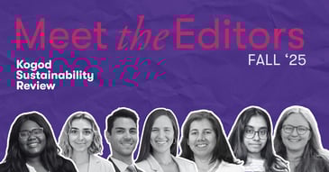 Meet the Editors: Kogod Sustainability Review Spring '25