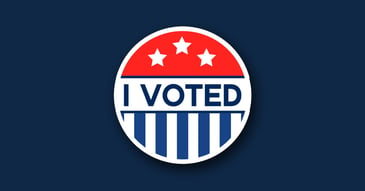 I Voted button