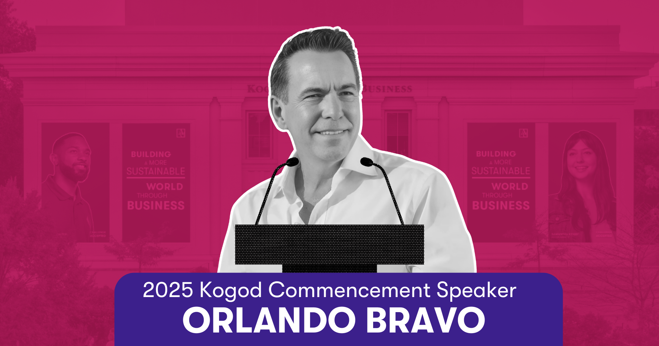 Orlando Bravo to Inspire the Kogod Class of 2025 as Commencement Speaker