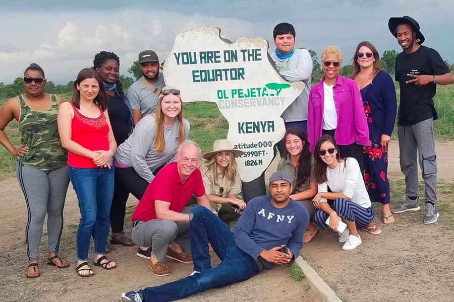 MBA students in Kenya